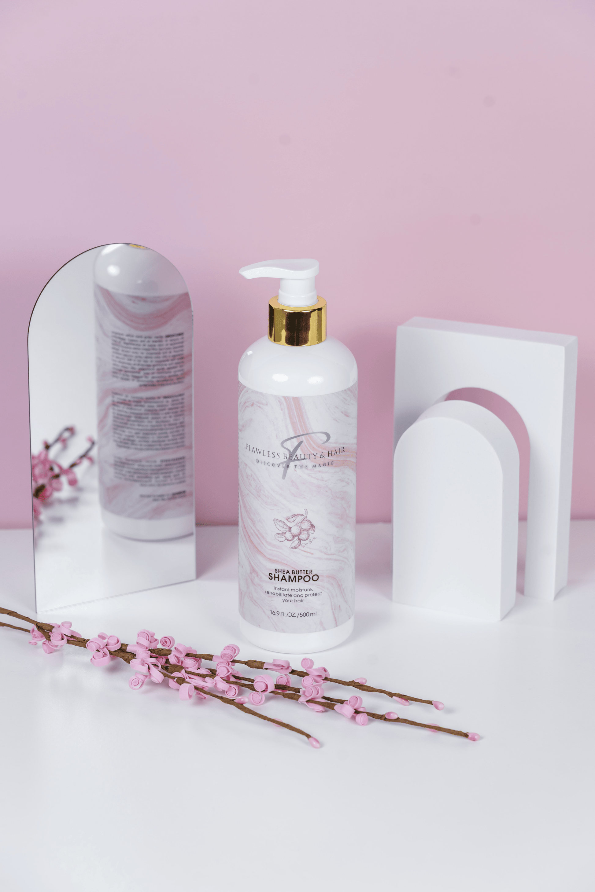 Shea Butter Shampoo for Dry & Damaged Hair | By Flawless Beauty