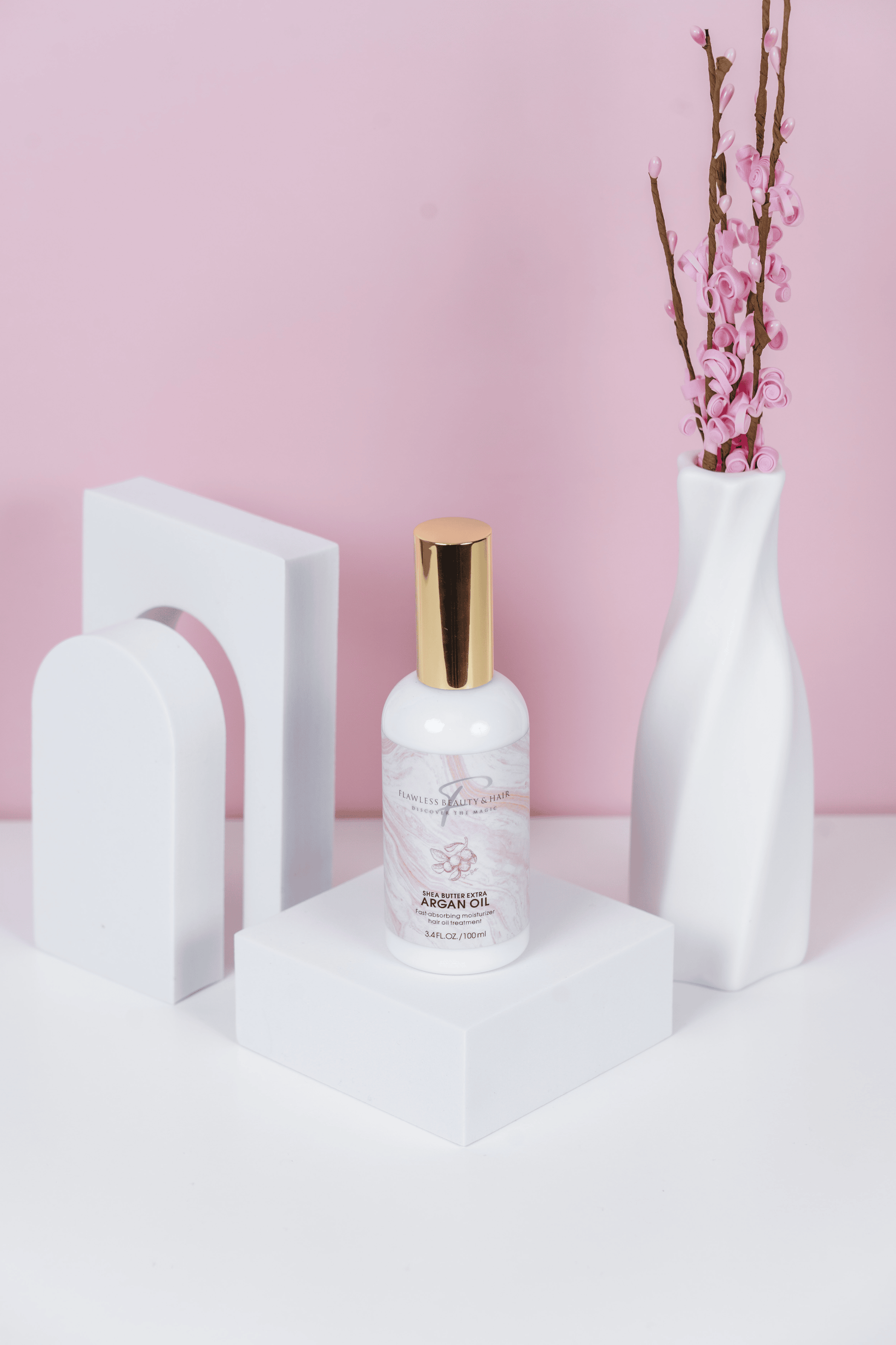 Shea Butter Argan Oil for Damaged Hair | By Flawless Beauty