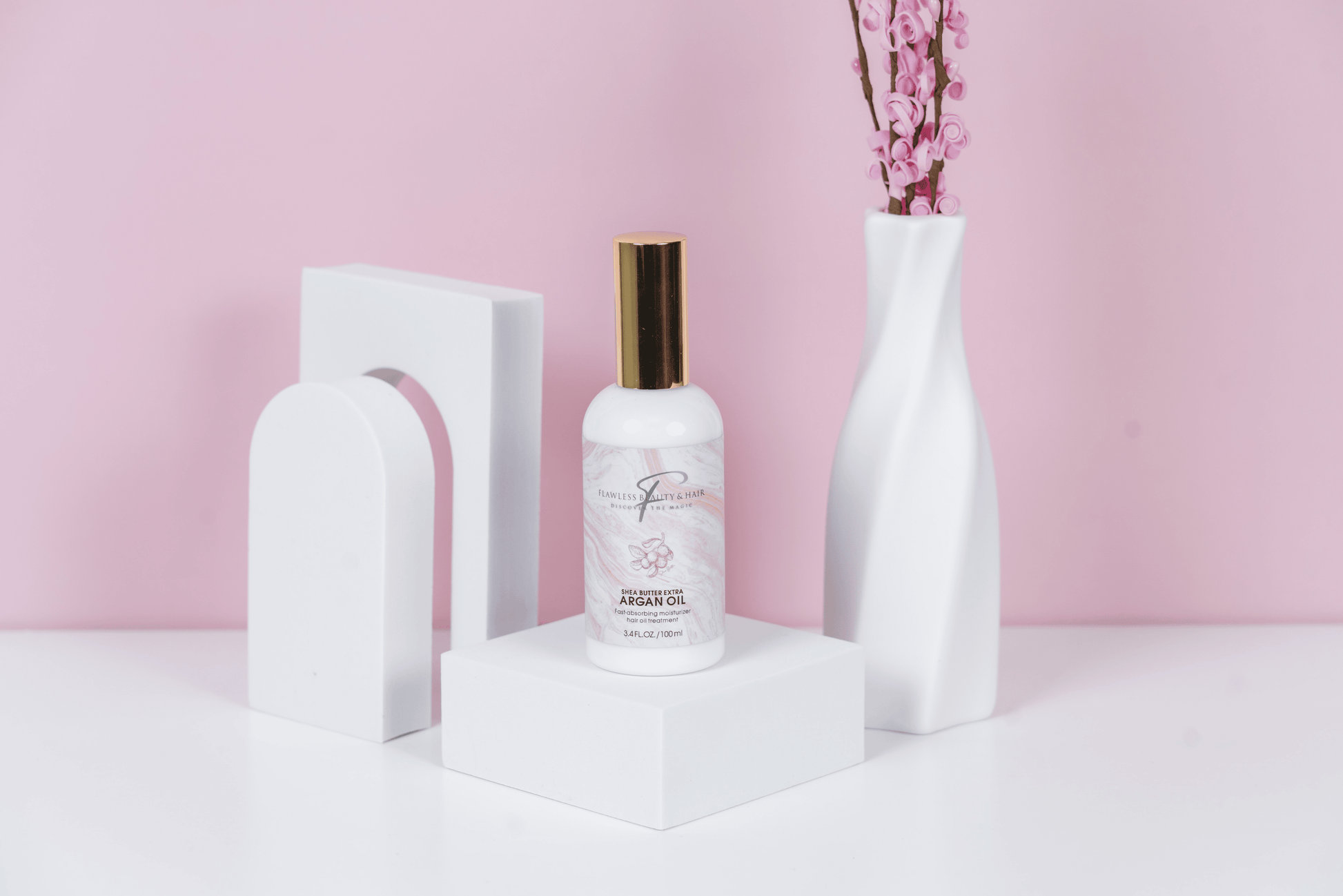 Shea Butter Argan Oil for Damaged Hair | By Flawless Beauty