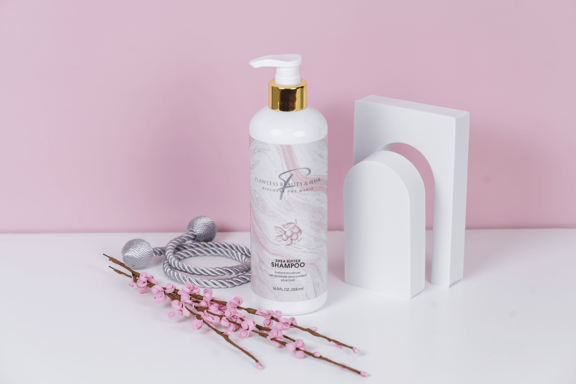 Shea Butter Shampoo for Dry & Damaged Hair | By Flawless Beauty